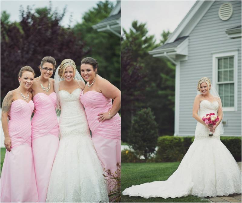 Boston Glam Wedding in Pink