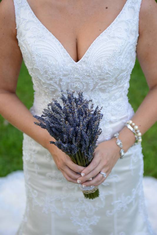 Lavender And Lace Elegant Wedding