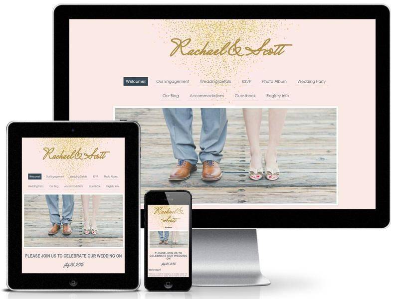 Nearlyweds Wedding Website Templates for Every Bride