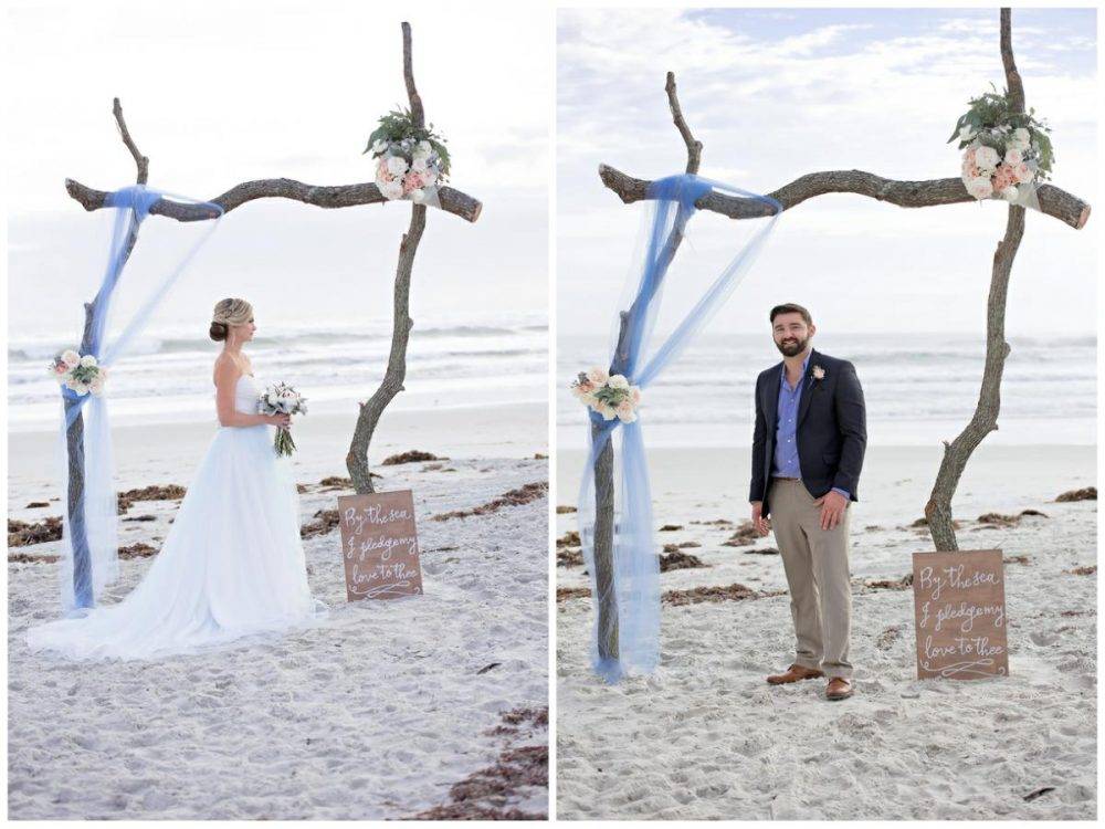 Blue Beach Wedding Inspiration