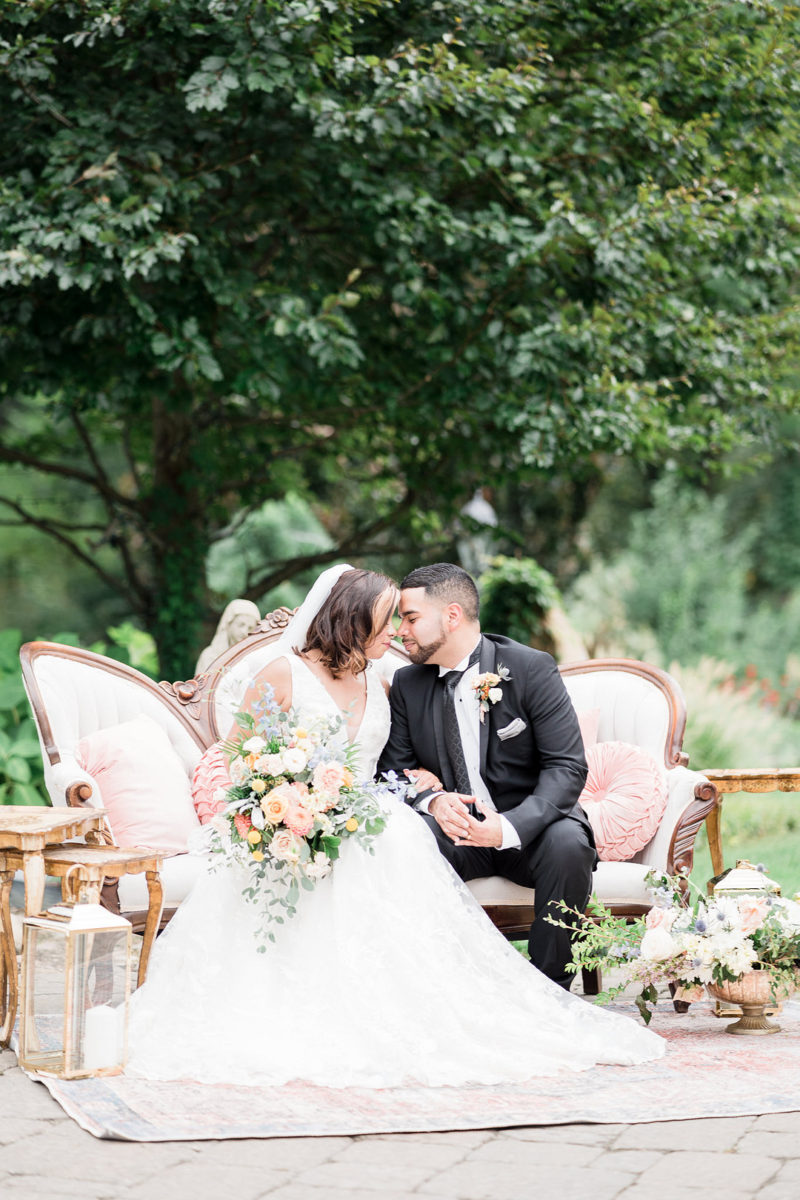 A Luxurious Wedding in a Romantic, Forest like Setting