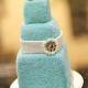 Frosty Tiffany Blue Wedding Cake