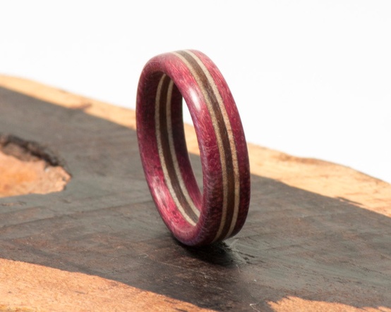 Alternative Wedding Ring Ideas Wooden Wedding Ring