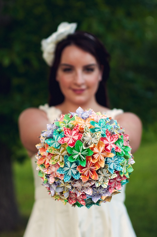 Real Flower Bouquet Alternatives Paper Flower Bouquet