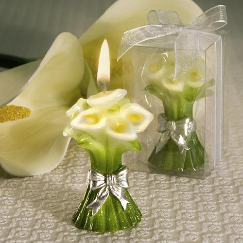 Calla Lily Design Candle Favors