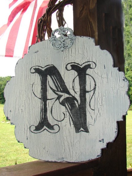 Shabby Chic Wedding Sign