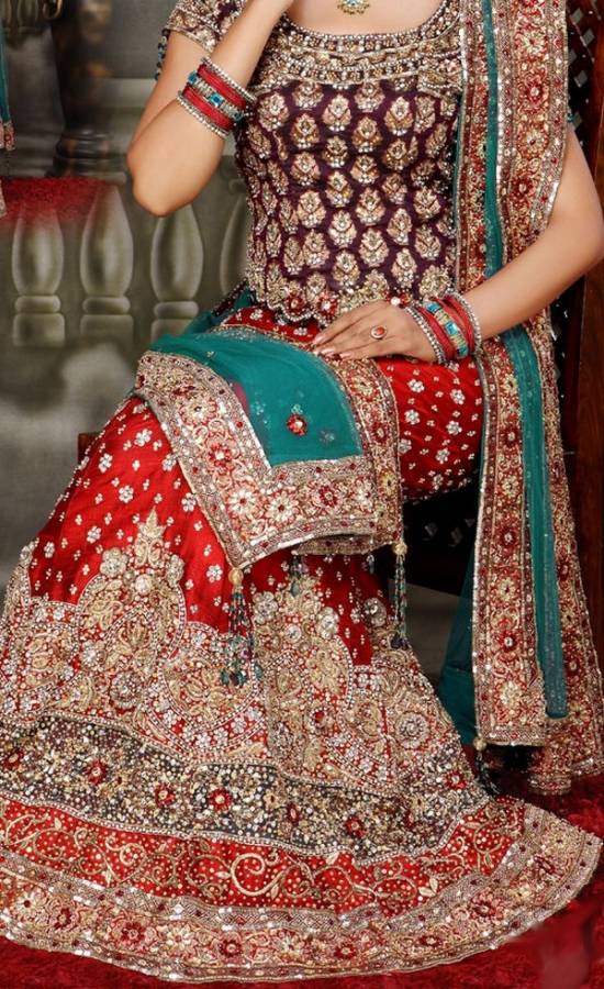 Elegant, Indian Themed Wedding Indian Bridal Attire