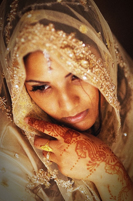 Elegant, Indian Themed Wedding Indian Bride
