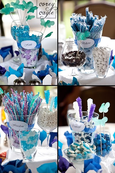 Candy Centerpieces