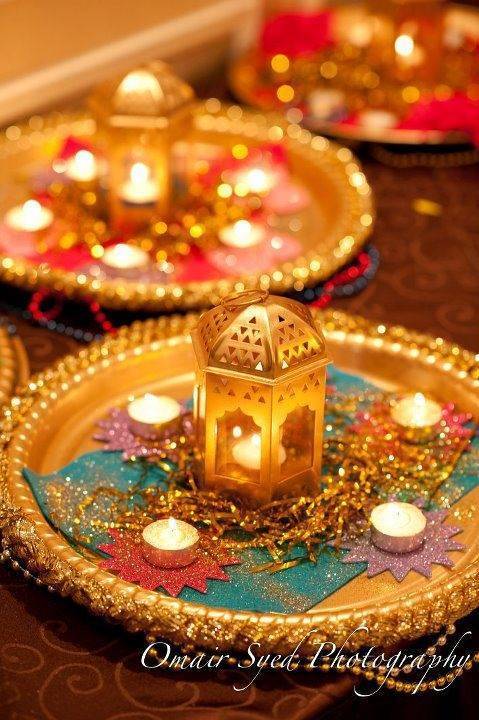 Indian Wedding Table Decor