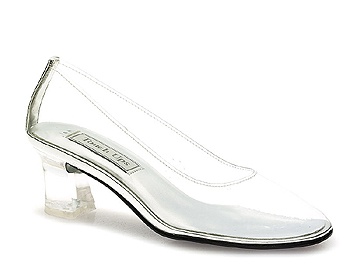 Glass Slipper Wedding Shoe