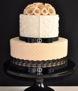 Textured Wedding Cake