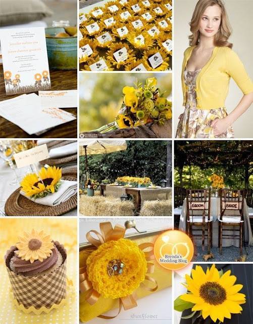 Tropical Yellow Wedding