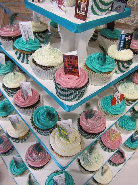 Book Theme Cupcakes