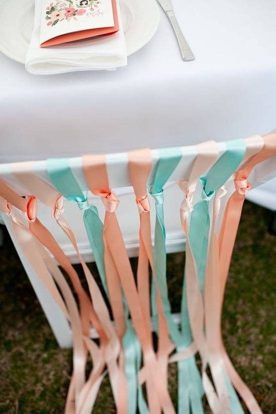 Simply Ribbons Chair Decor