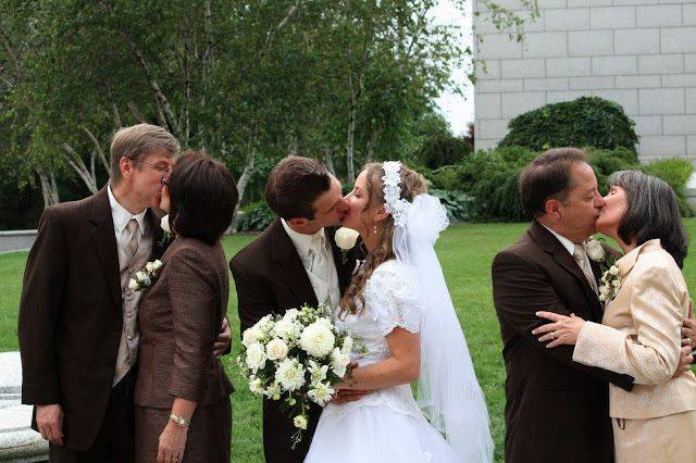 Bride and Groom with Parents