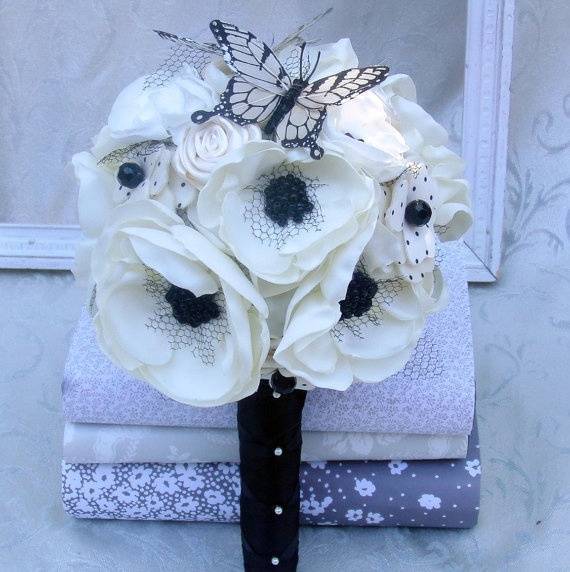 Fabric Flower Bouquet