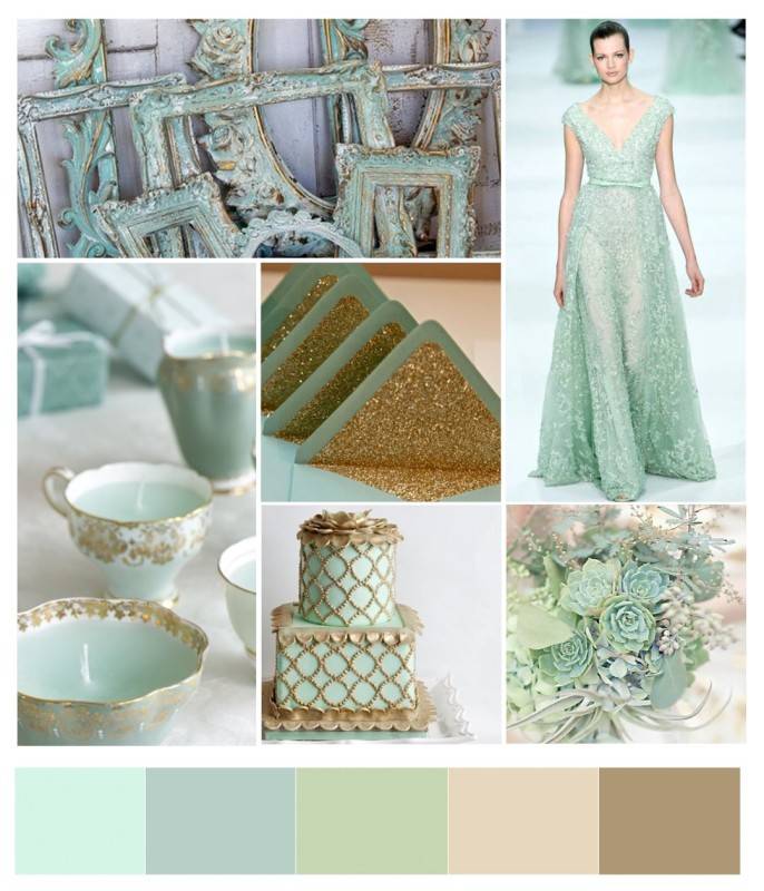 From Tacky to Timeless: Change Your Perception about a Wedding Color by Changing the Shade