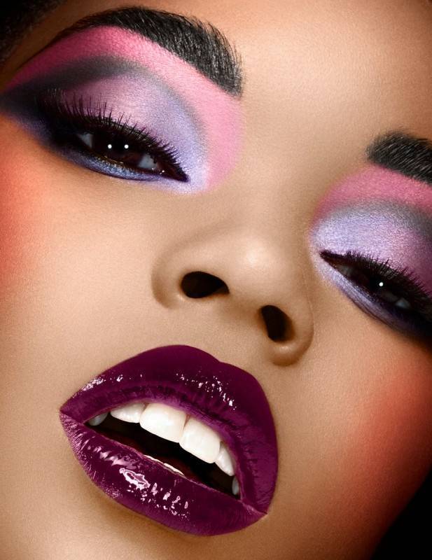 Bold but Elegant Wedding Makeup for the Not Necessarily Traditional Bride