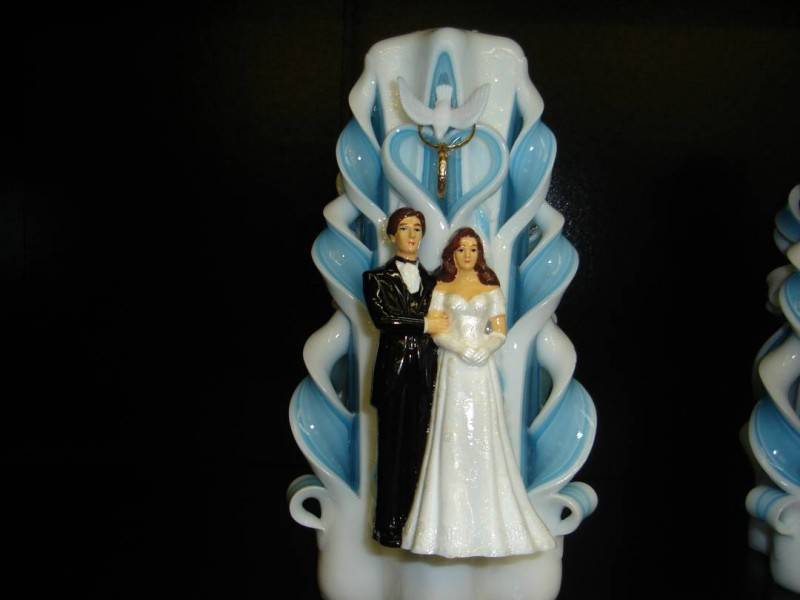 WEDDING_candle_TALLBLUE