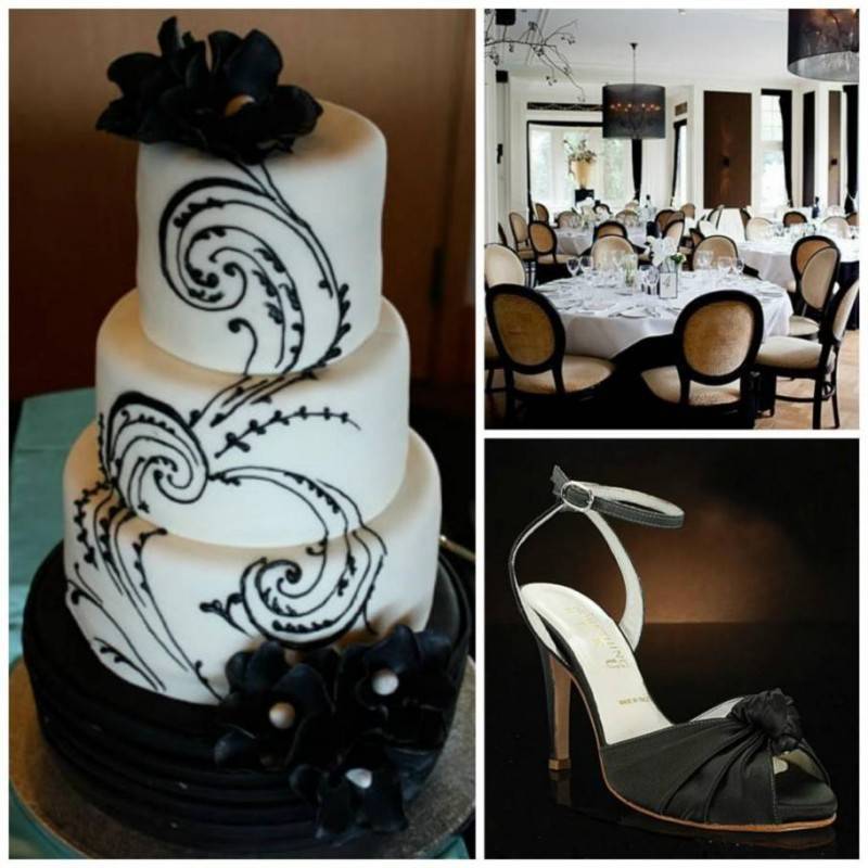 The Simple Elegance of a Black and White Wedding