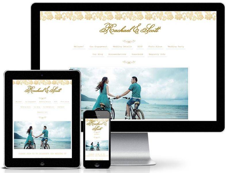 Nearlyweds Wedding Website Templates for Every Bride