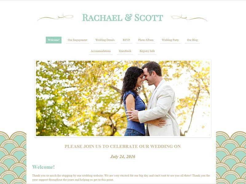 Nearlyweds Wedding Website Templates for Every Bride