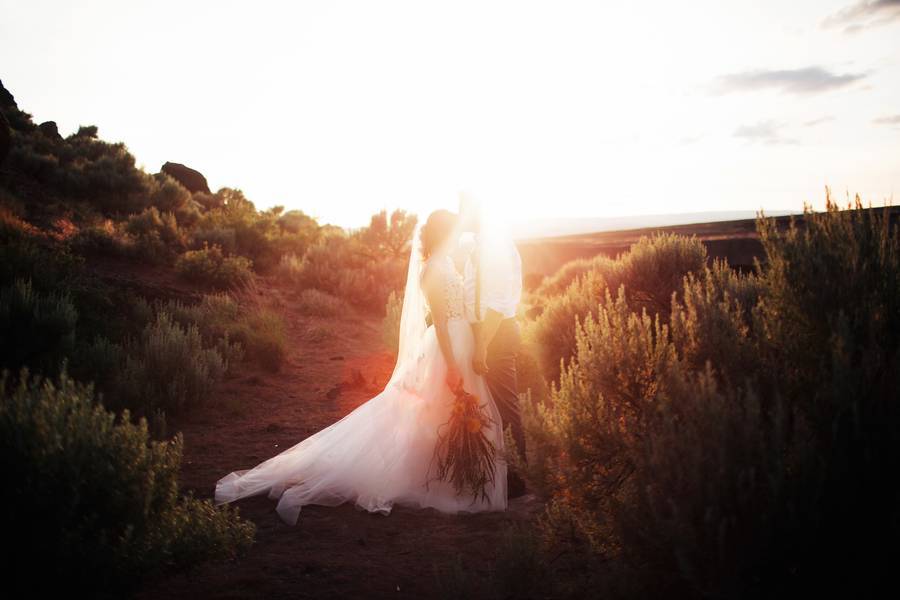 The Desert Sunset