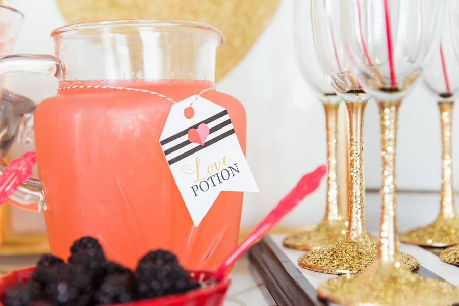 Valentines Day Inspired Bridal Shower Brunch