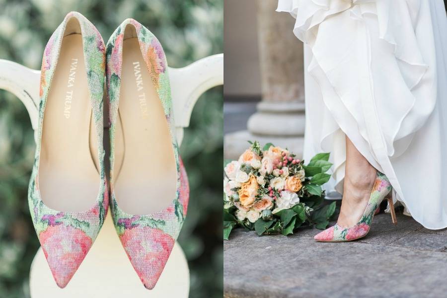 Offbeat Wedding Shoes Youll Love To Pieces