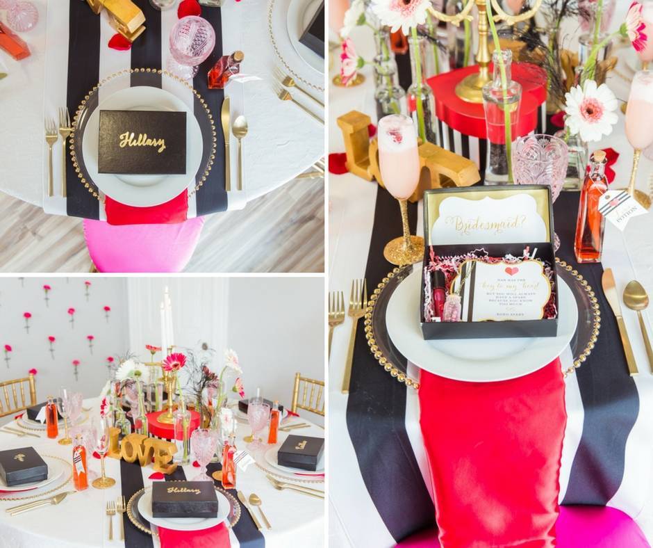 Valentines Day Inspired Bridal Shower Brunch