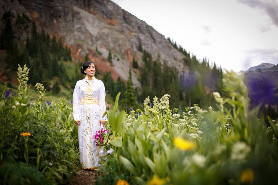 Vietnamese Styled Wedding in the Mountains of Colorado