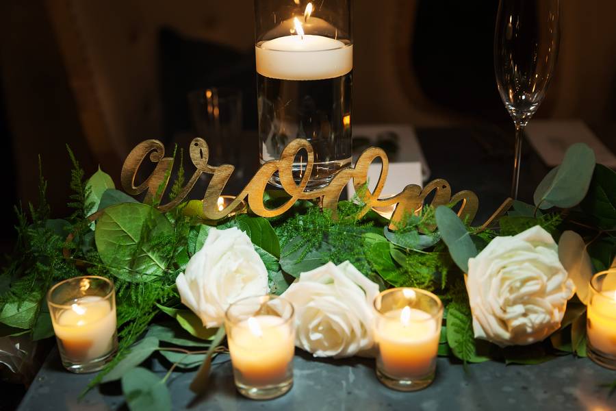 Romantic Candlelit Wedding Surprise