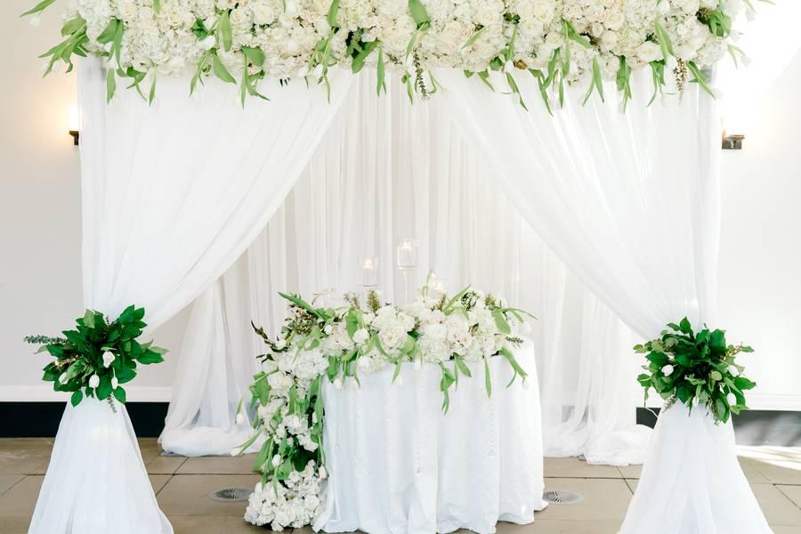 Elegant Classic White Wedding