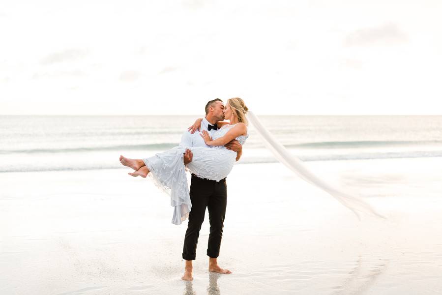 Organic Coastal Wedding