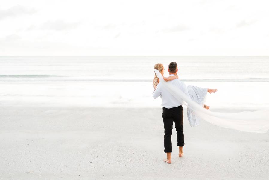 Organic Coastal Wedding