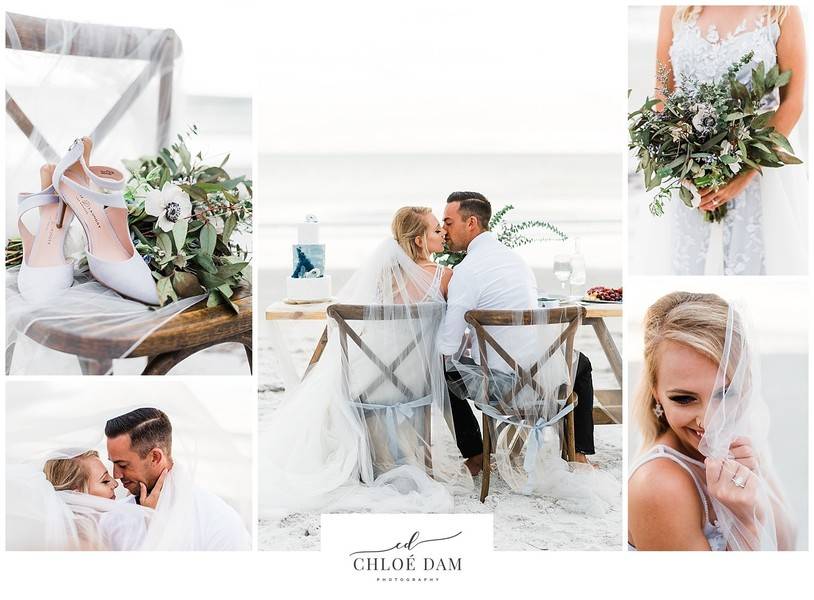 Organic Coastal Wedding