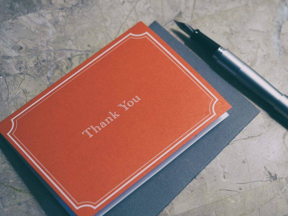 Unique Thank You Cards for Your Wedding