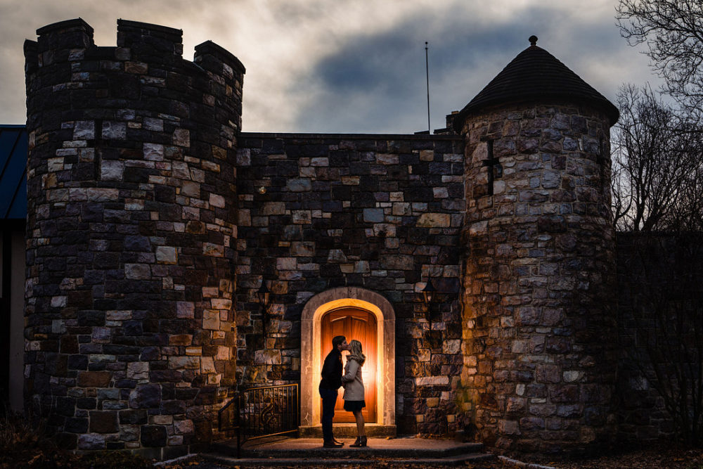 Tiffany and Nick: Bonfire Night Engagement Session